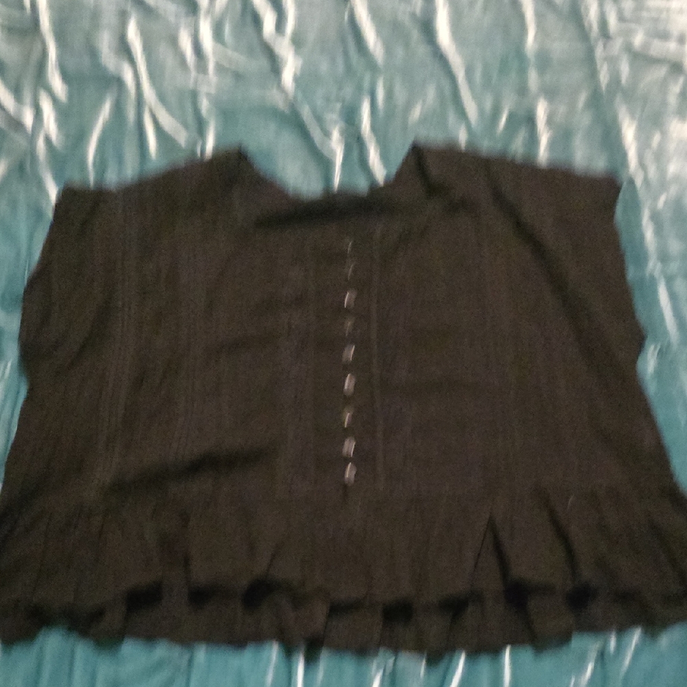 Elegant Black Women's Top
